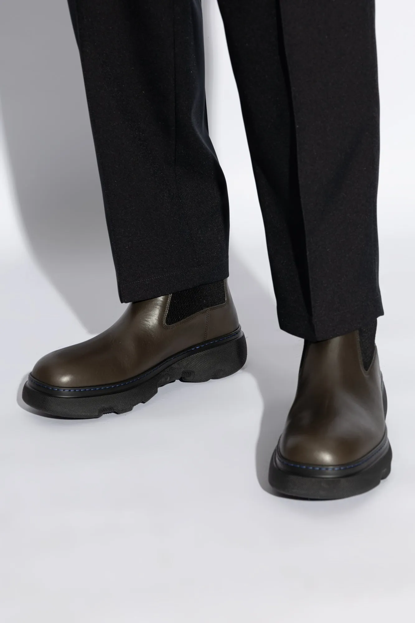 Burberry Creeper Ankle Boots