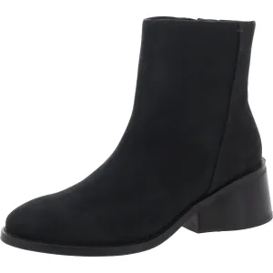 CADDIER Womens Leather Zipper Ankle Boots