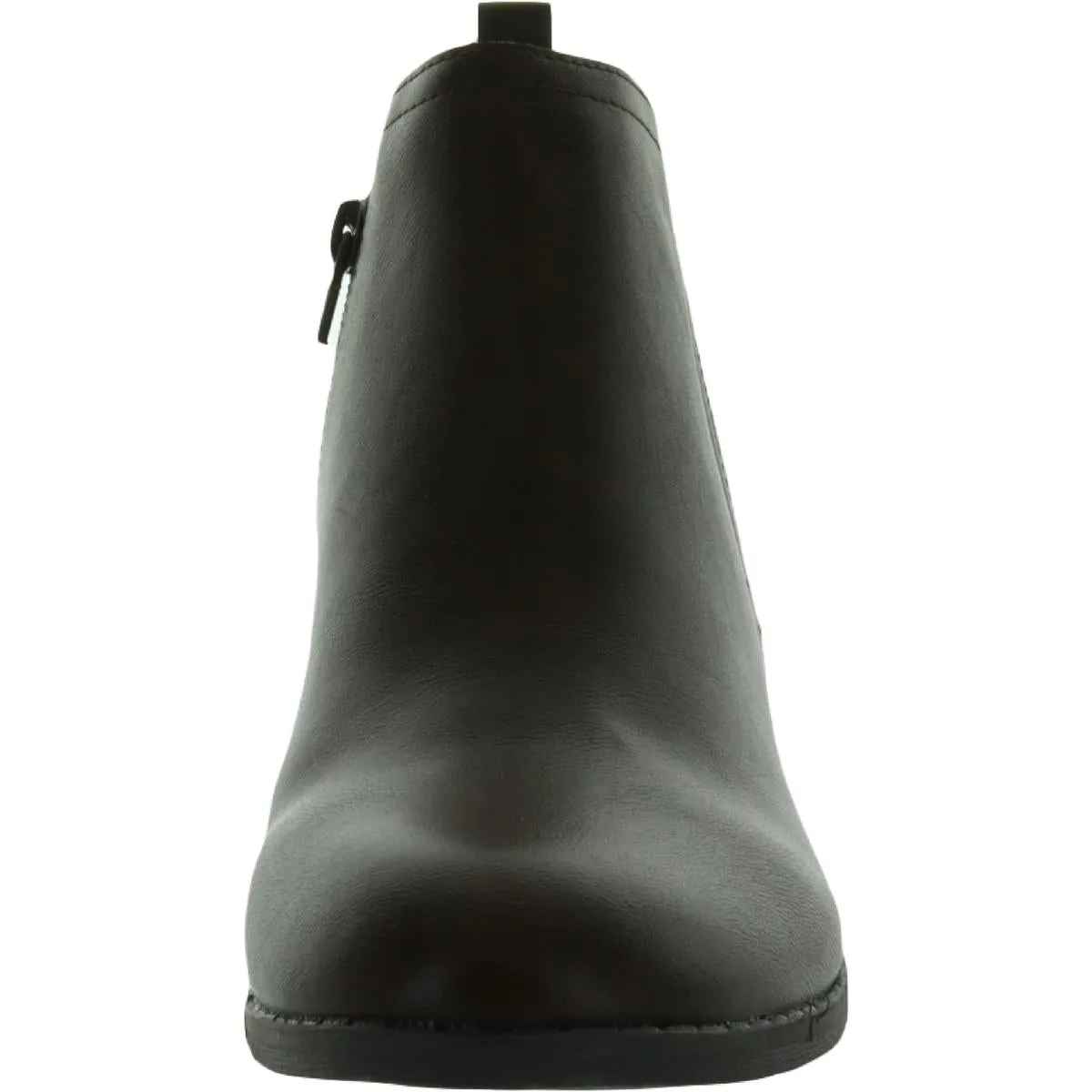 Cadee Womens Zipper Ankle Booties