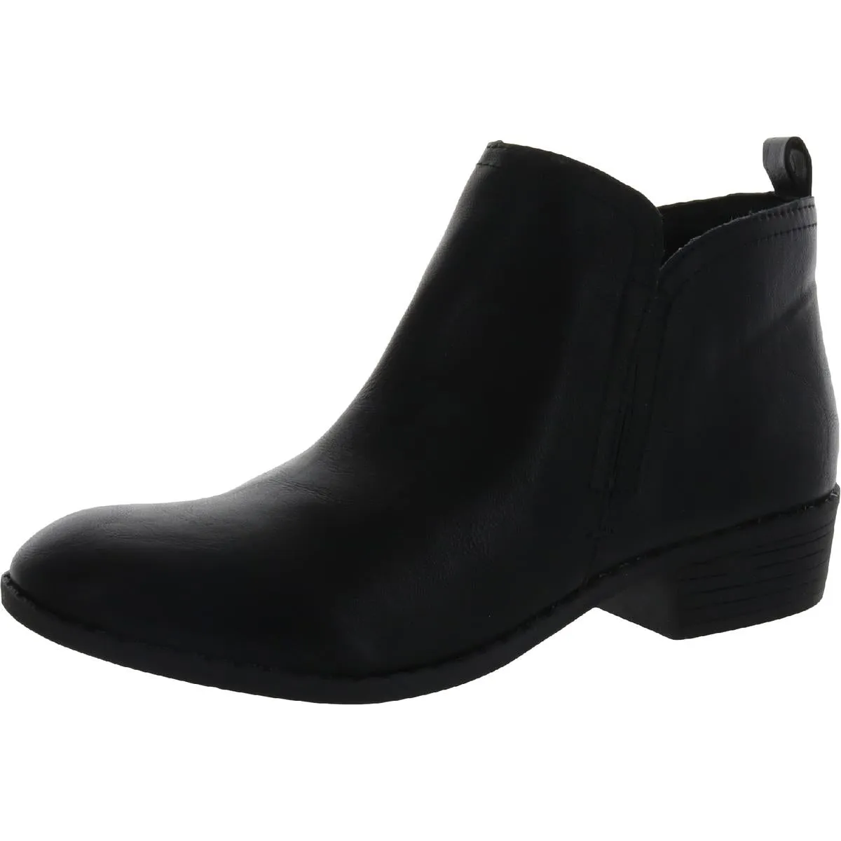Cadee Womens Zipper Ankle Booties