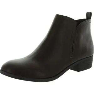 Cadee Womens Zipper Ankle Booties