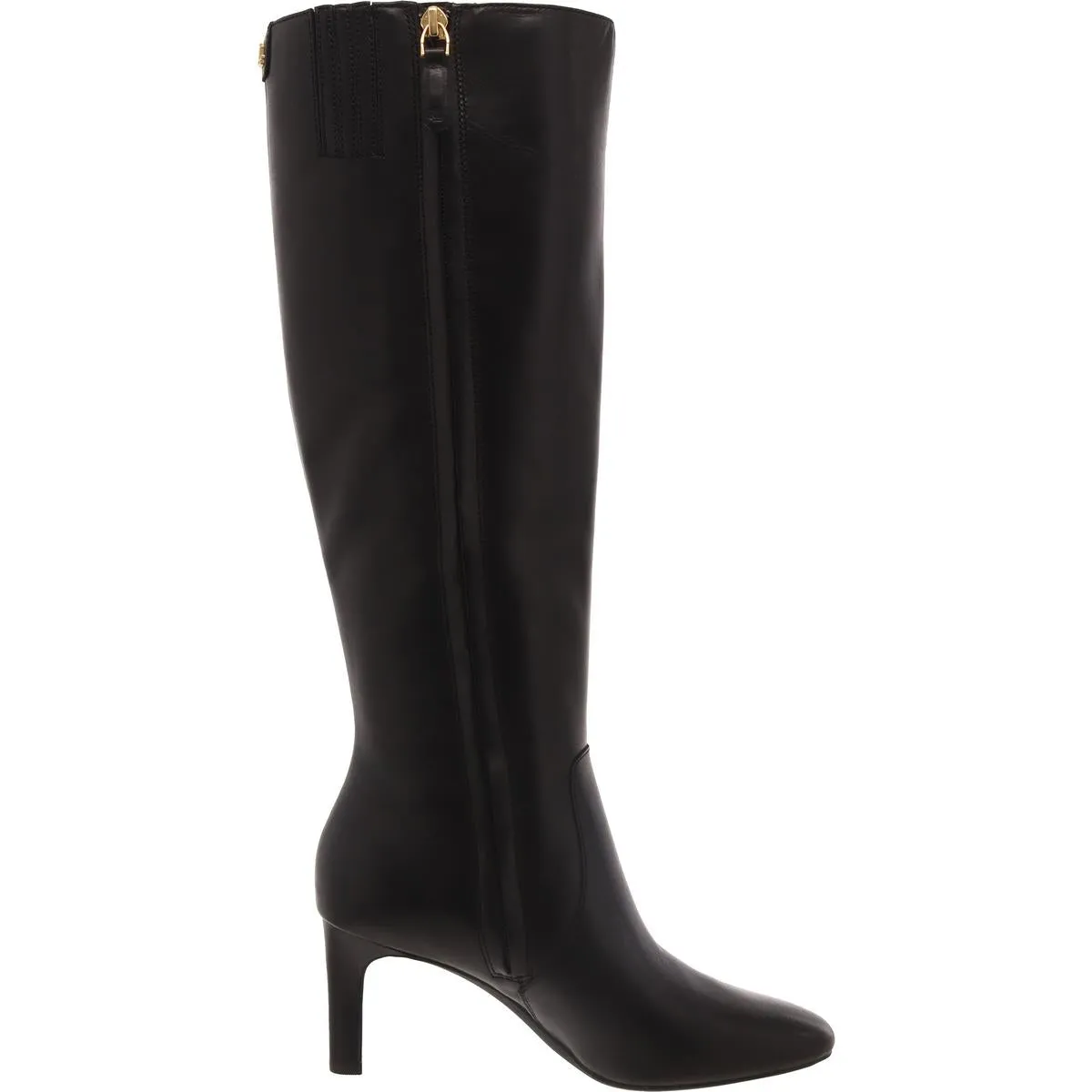 Caelynn II Womens Leather Dressy Knee-High Boots