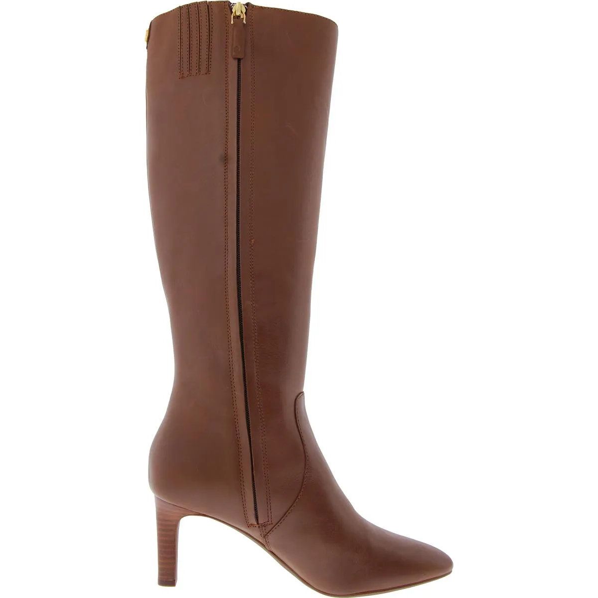 Caelynn II Womens Leather Dressy Knee-High Boots