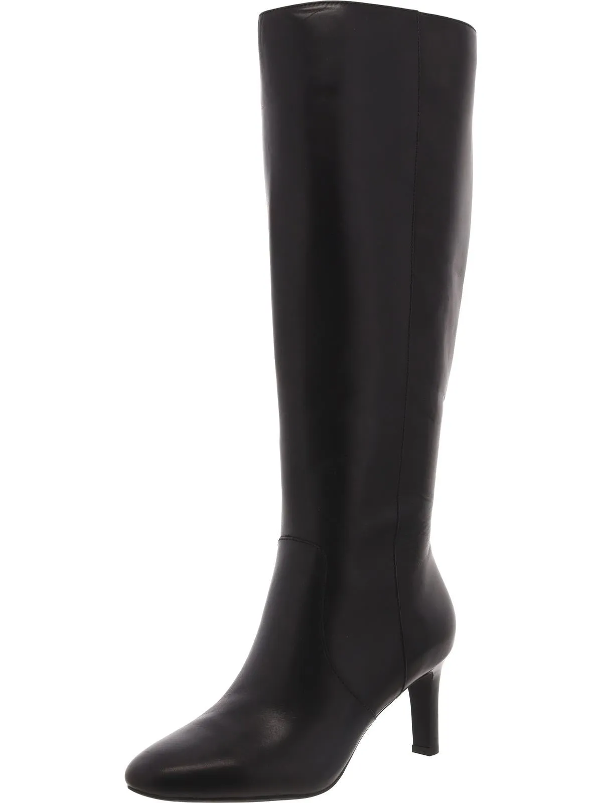 Caelynn II Womens Leather Dressy Knee-High Boots