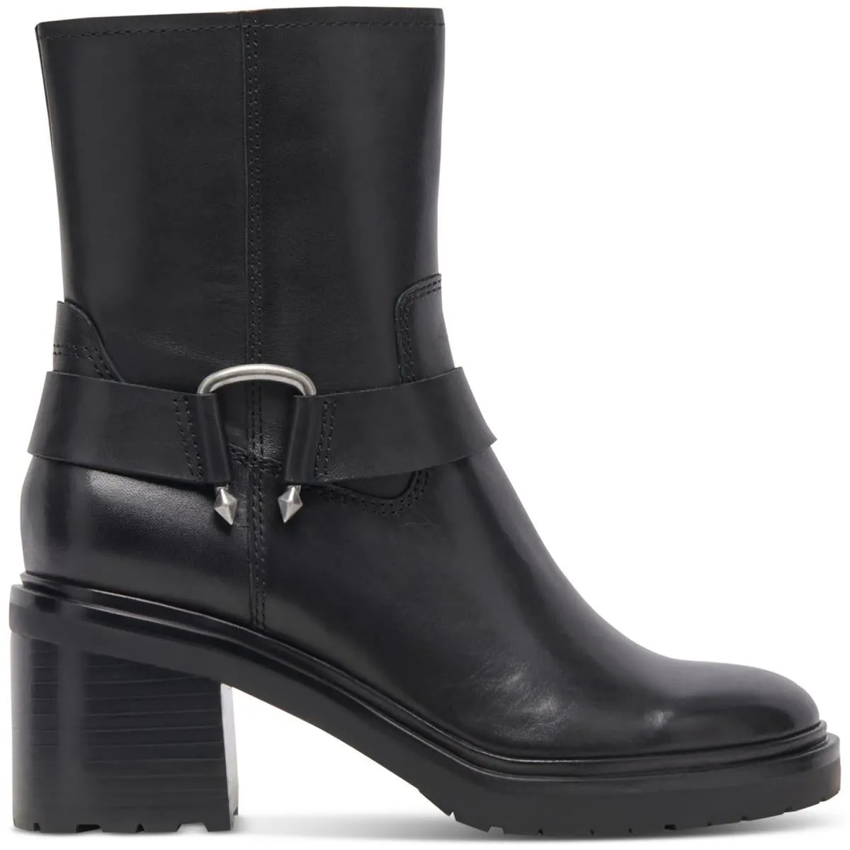 CAMROS Womens Suede Almond Toe Ankle Boots