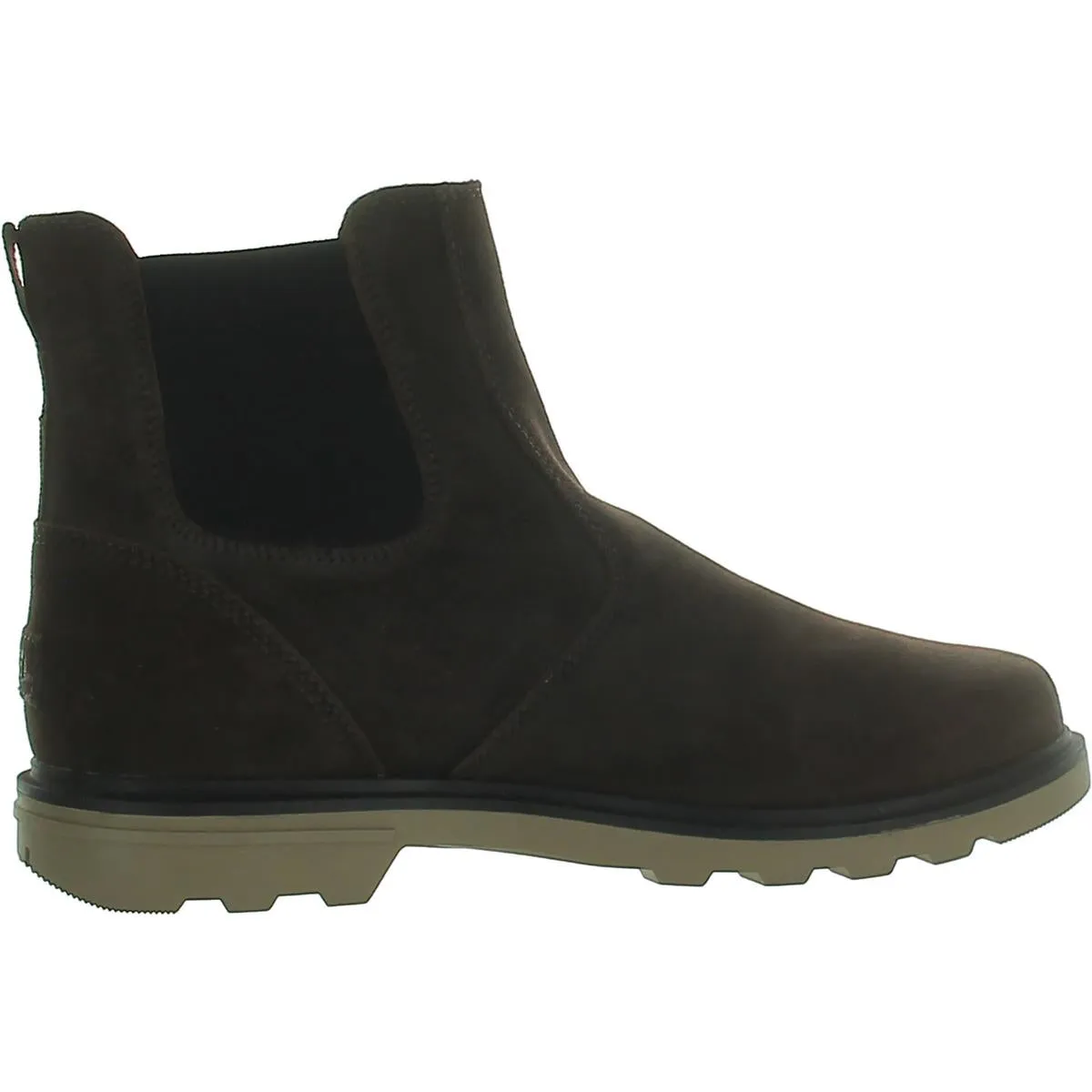 Carson Mens Suede Outdoor Chelsea Boots