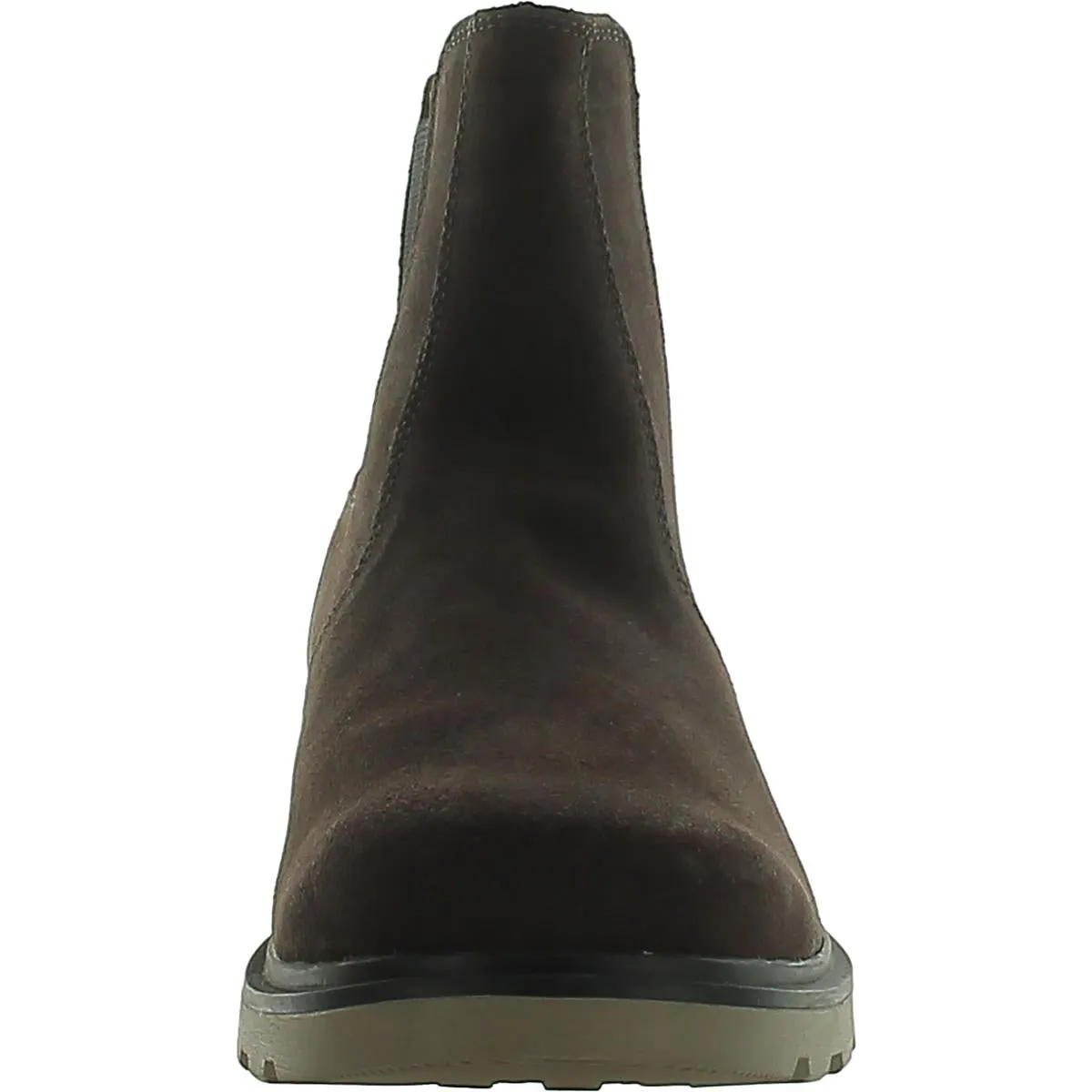 Carson Mens Suede Outdoor Chelsea Boots