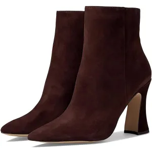Carter Womens Zipper Suede Booties