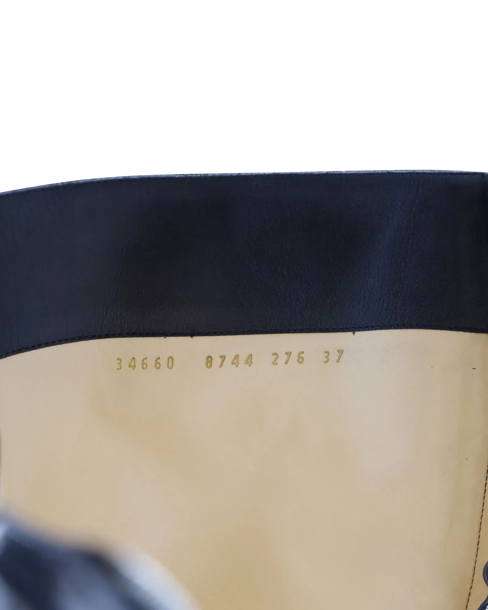 Casadei Softylux Knee Boots in Black Patent Leather