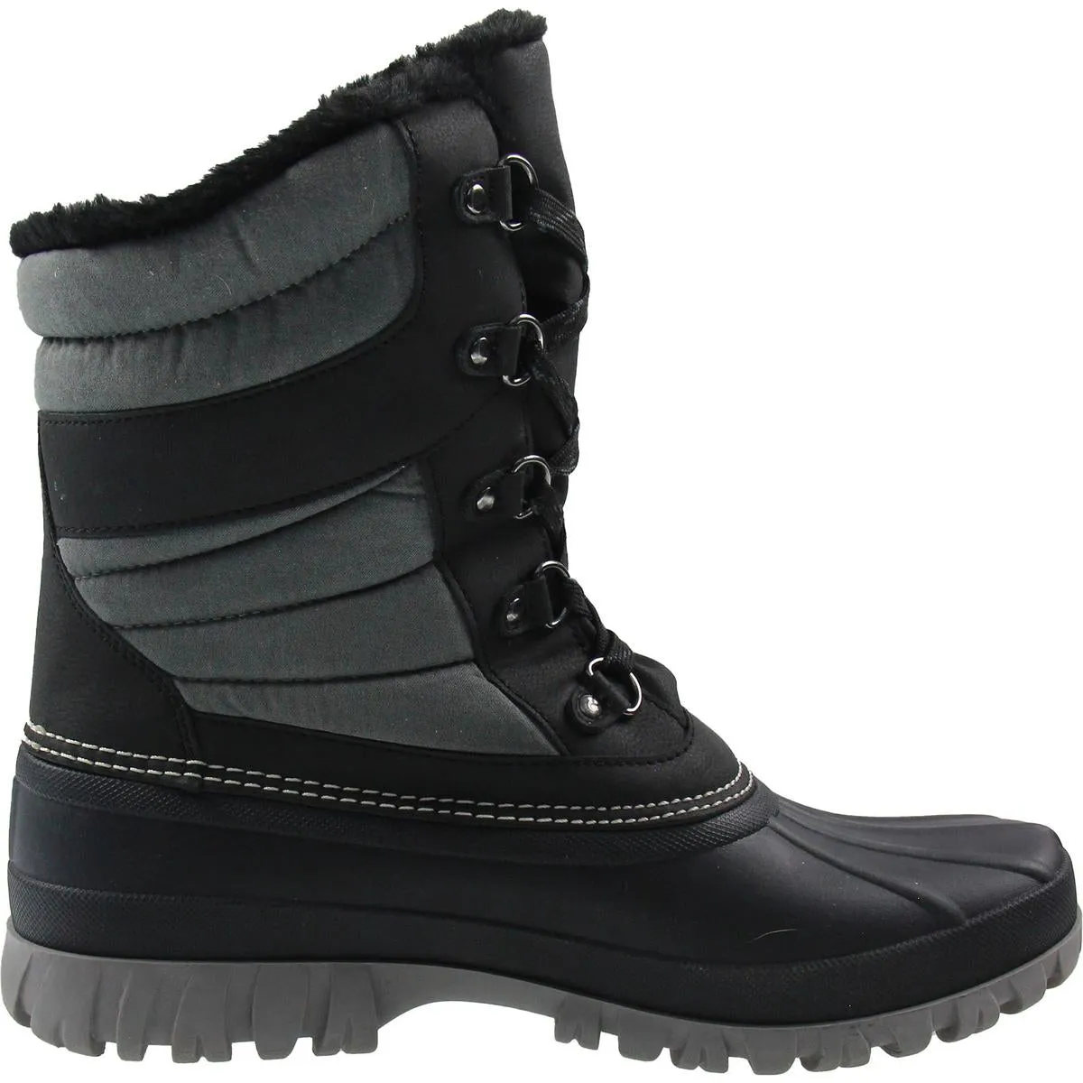 Casey Waterproof Womens Faux Fur Synthetic Winter & Snow Boots