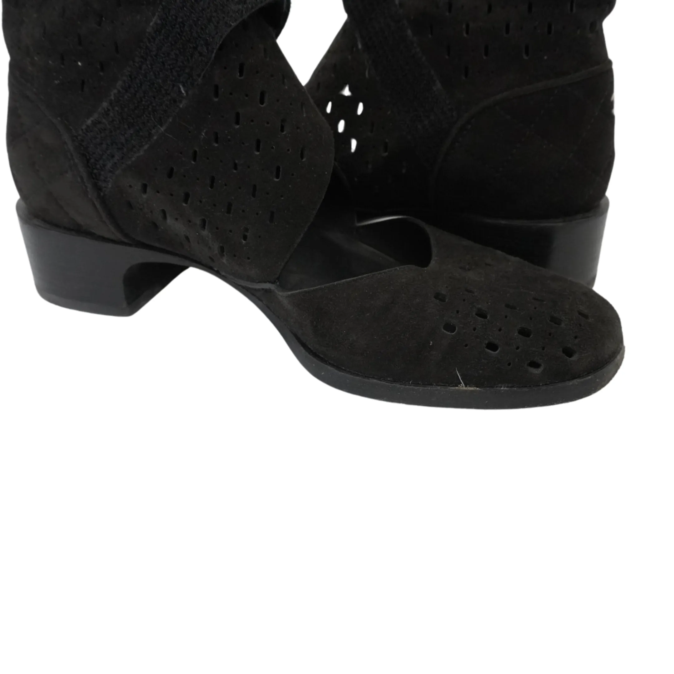 Chanel 'Spring 2017' Velcro Booties - Women's 35