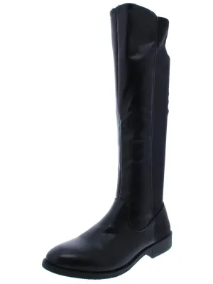Charmed Womens Faux Leather Tall Riding Boots