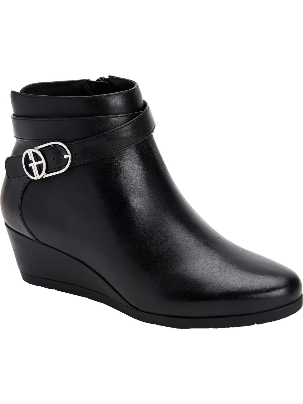 Cherub Womens Buckle Ankle Booties