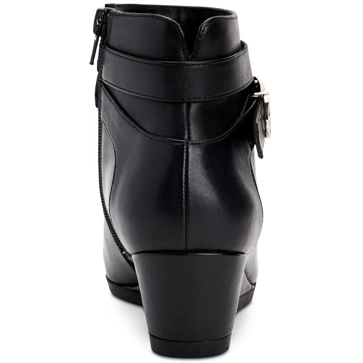 Cherub Womens Buckle Ankle Booties