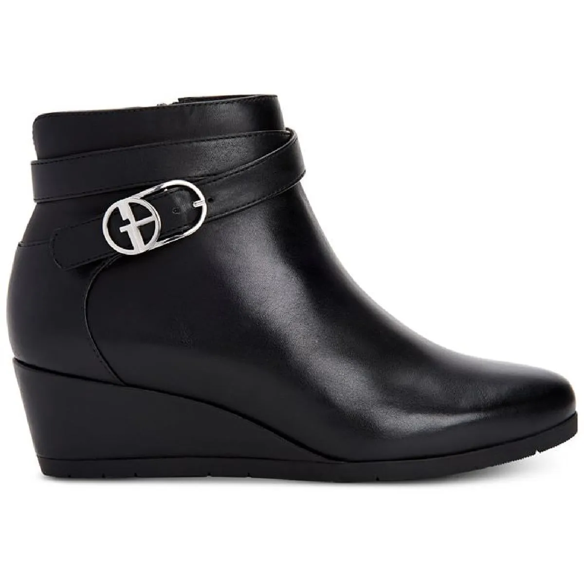 Cherub Womens Buckle Ankle Booties