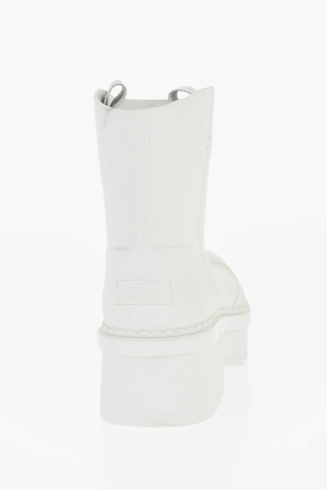 Chloe Rubber Boots With Tank Sole