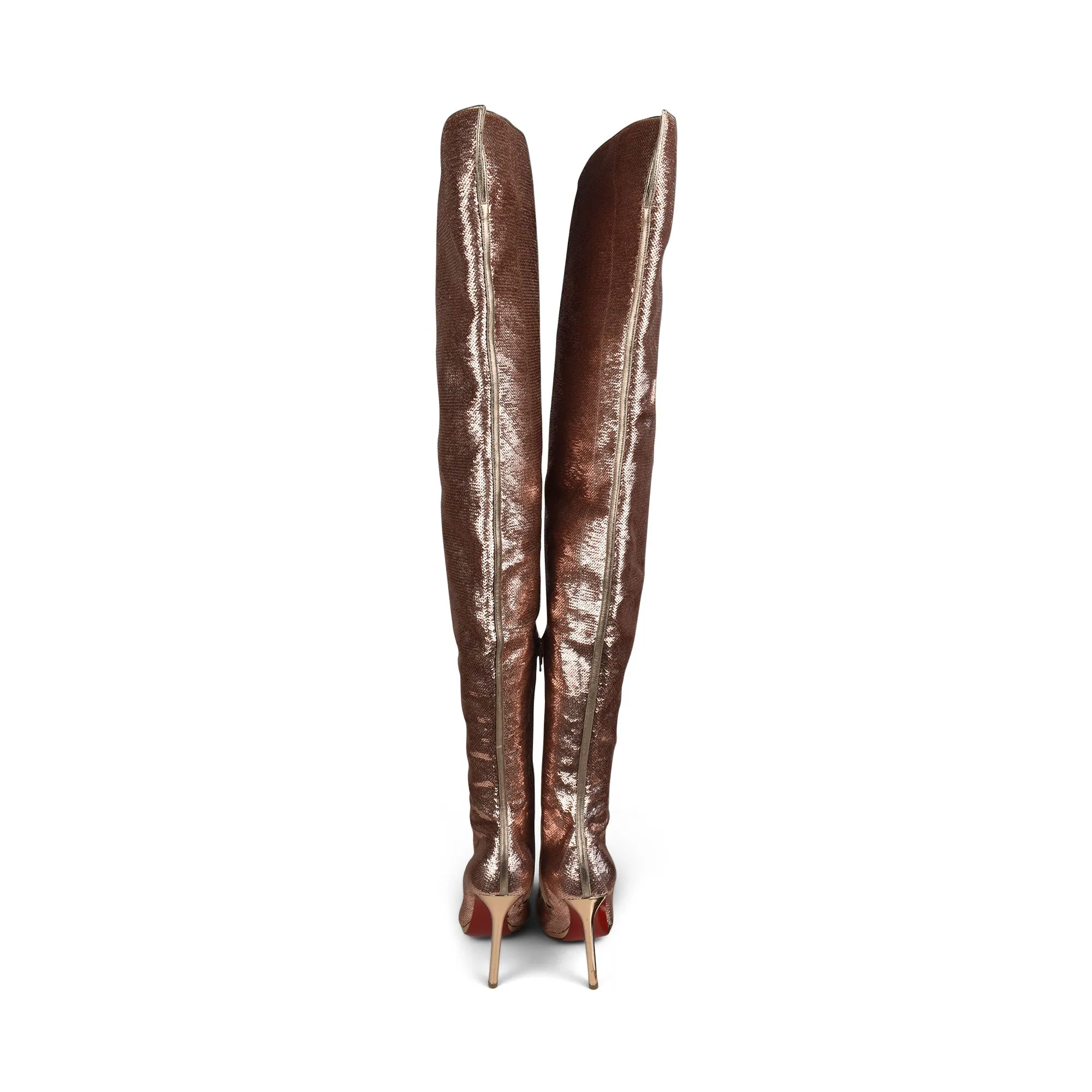 Christian Louboutin 'Moulin Noir' Thigh-High Boots - Women's 37