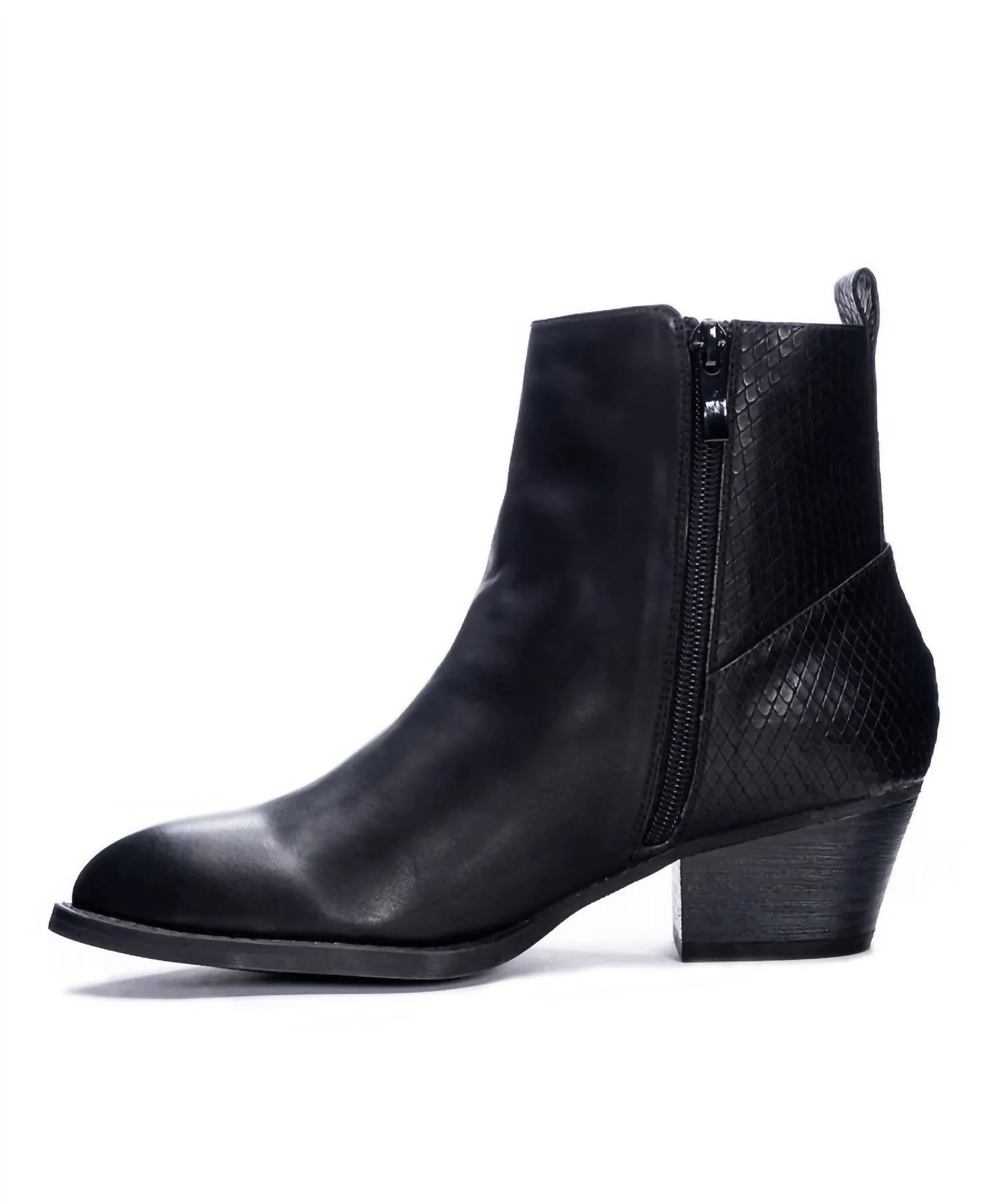 Cicily Burmish-Sn Boots In Black