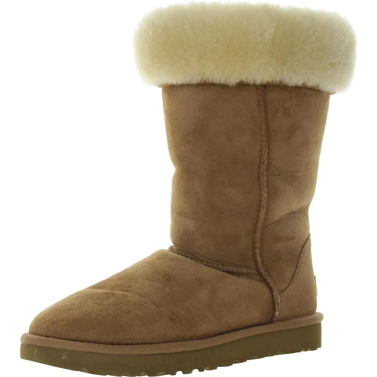 Classic Tall II Womens Suede Fur Lined Winter Boots