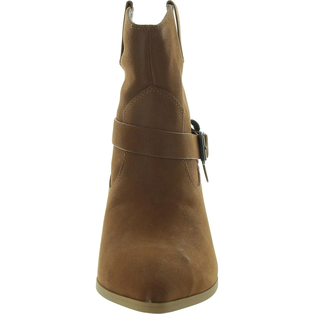 CLEMENT Womens Faux Leather Pull On Cowboy, Western Boots