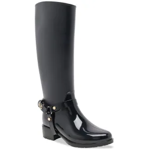 Cloudy H2O Womens Zipper Patent Knee-High Boots