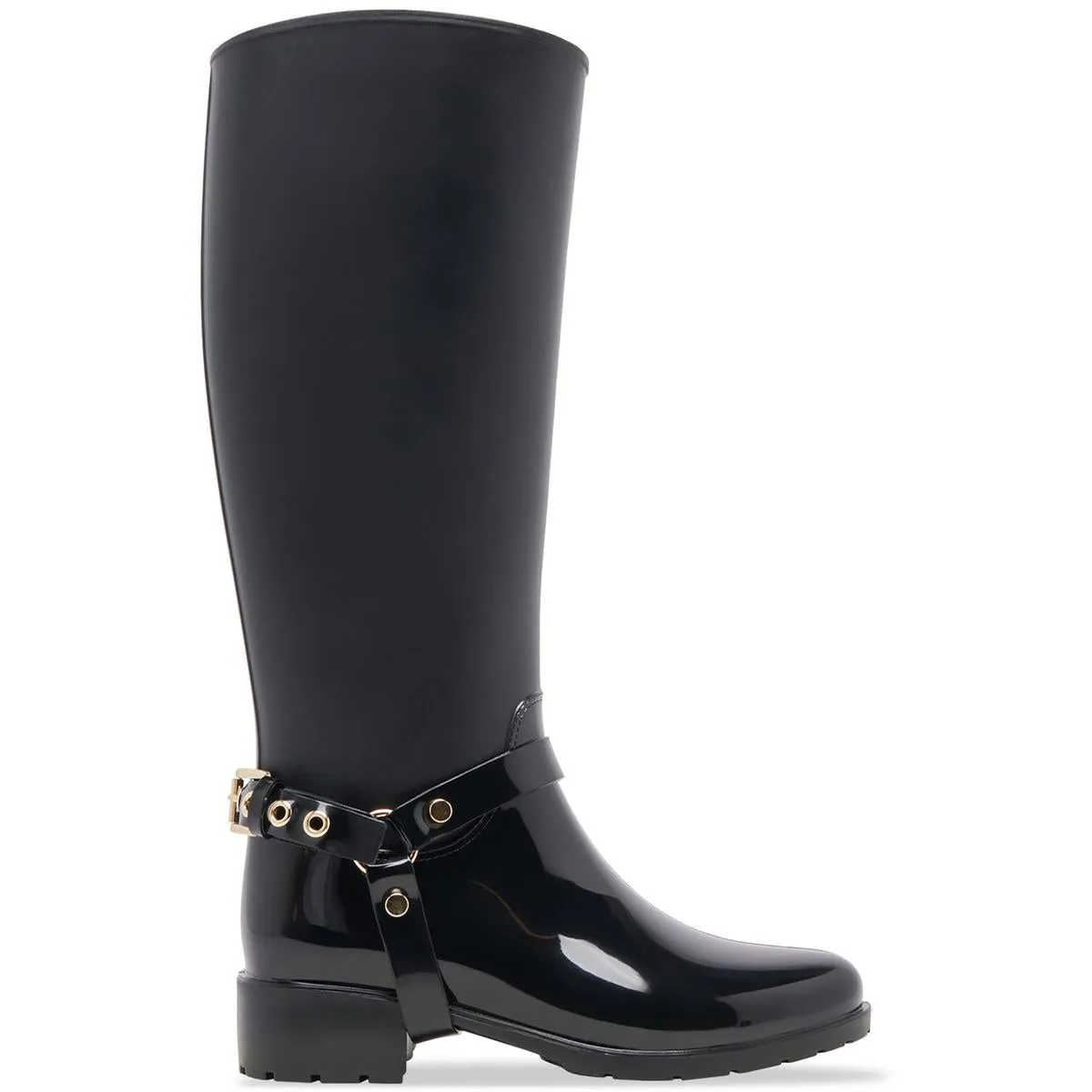 Cloudy H2O Womens Zipper Patent Knee-High Boots