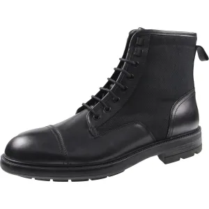 Cmdomly Mens Lace-Up Leather Combat & Lace-Up Boots