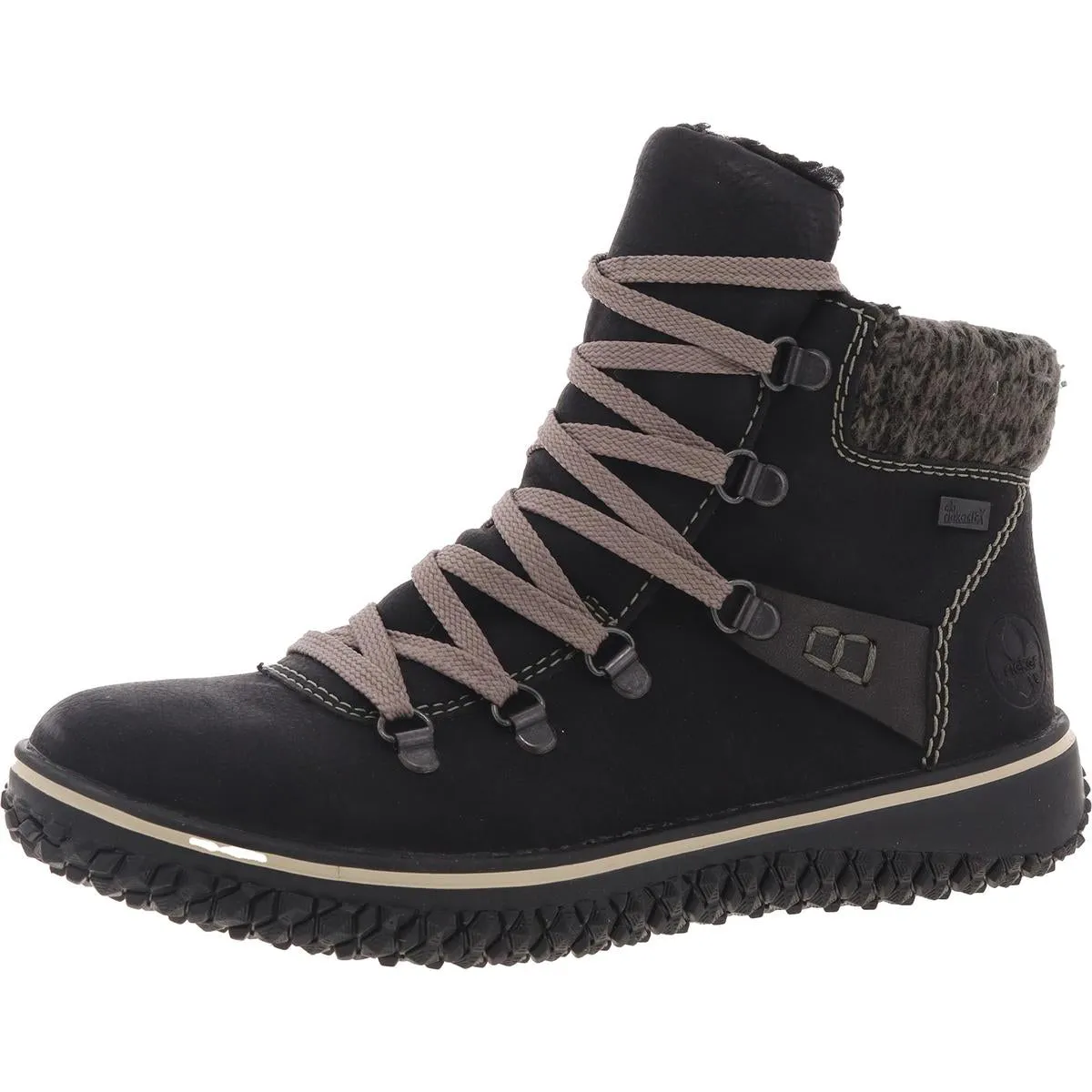 Cordula 38 Womens Zipper Faux Leather Winter & Snow Boots