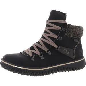 Cordula 38 Womens Zipper Faux Leather Winter & Snow Boots