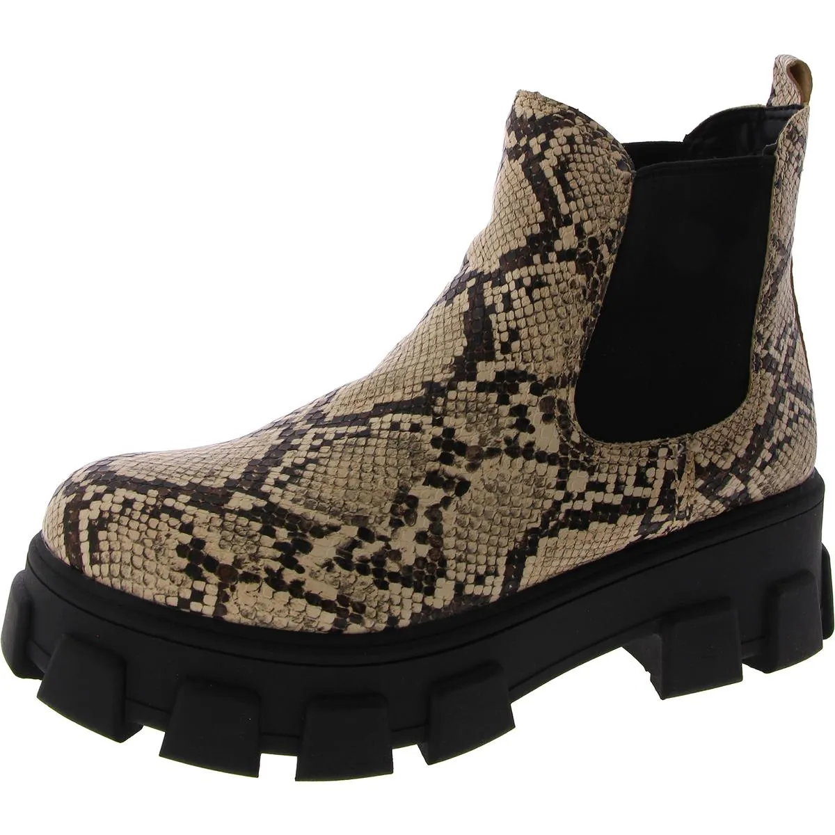Darielle Womens Platform Ankle Boots
