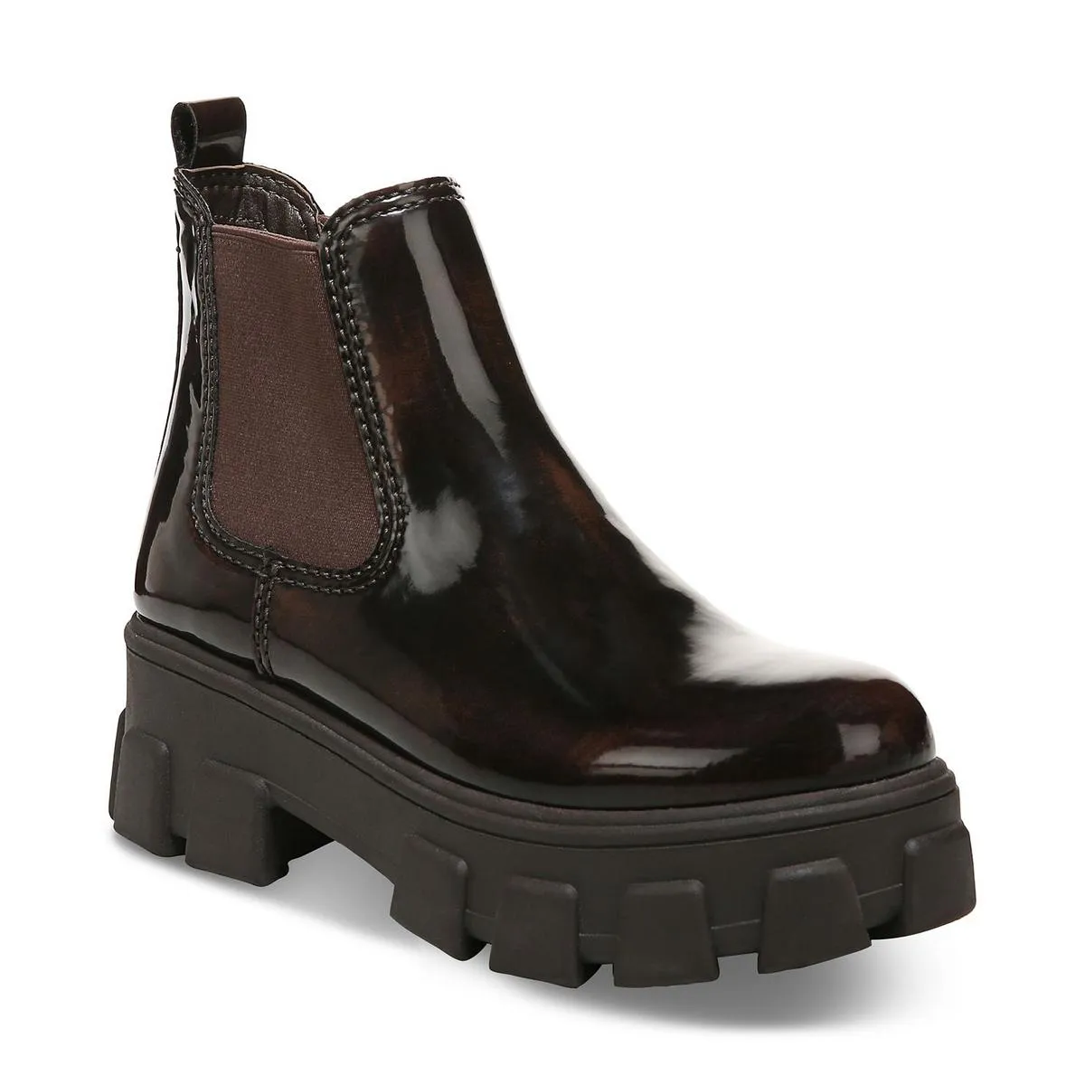 Darielle Womens Platform Ankle Boots