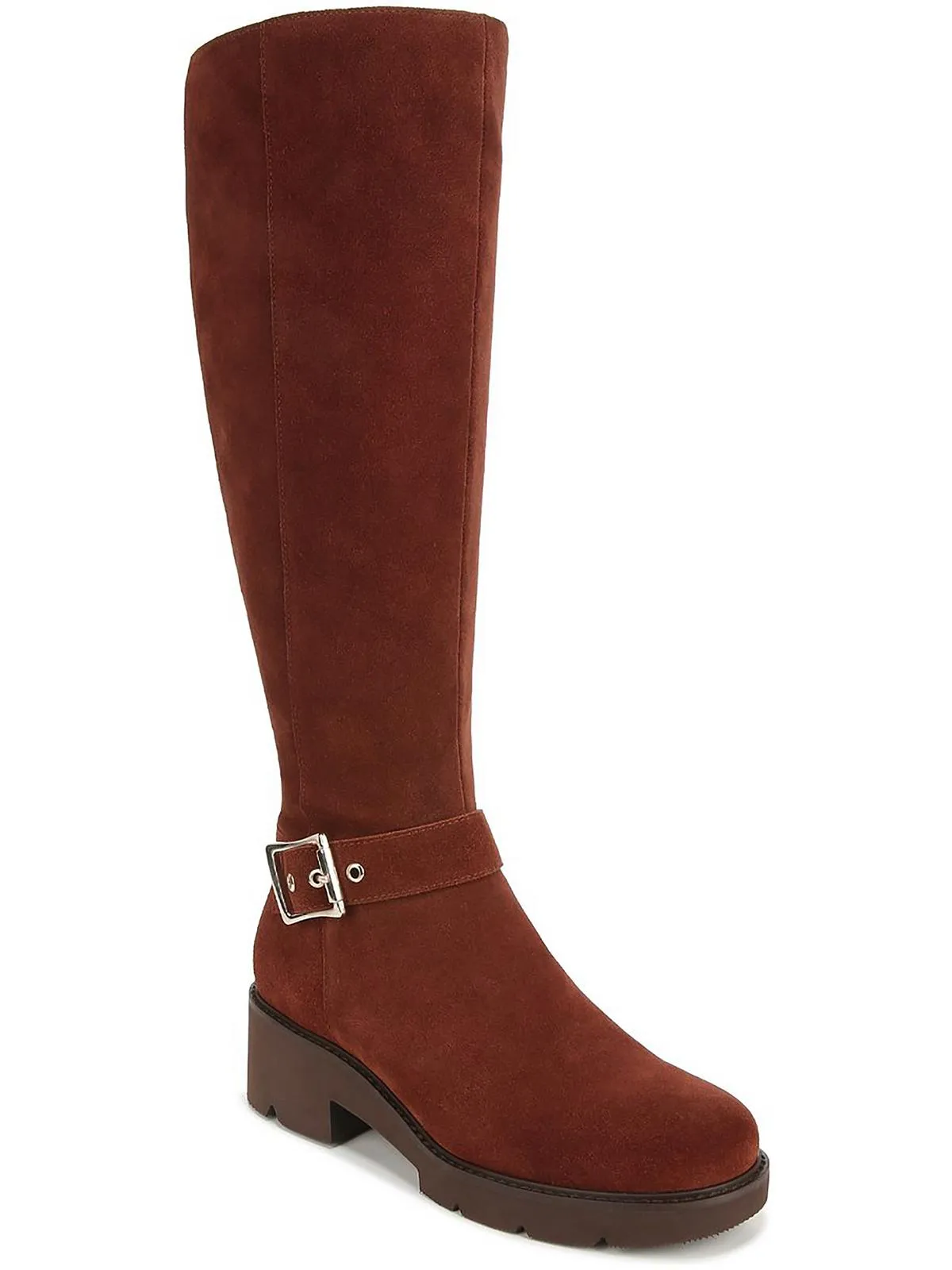 Darry Tall Womens Belted Water Repellent Knee-High Boots