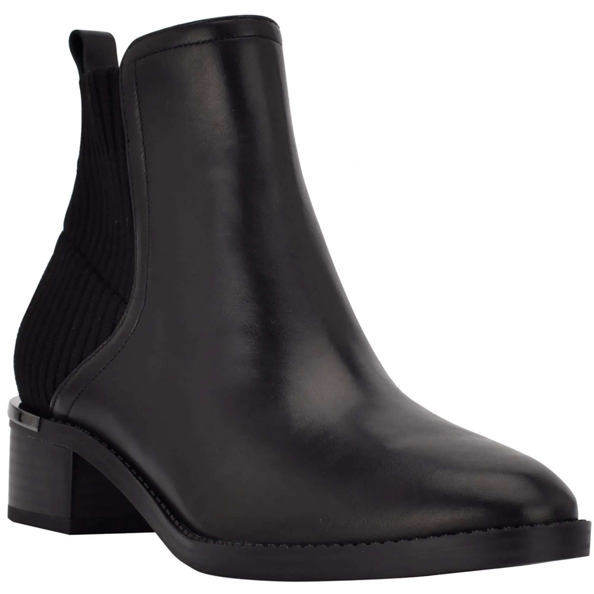 DEANDRE Womens Faux Leather Pointed toe Ankle Boots