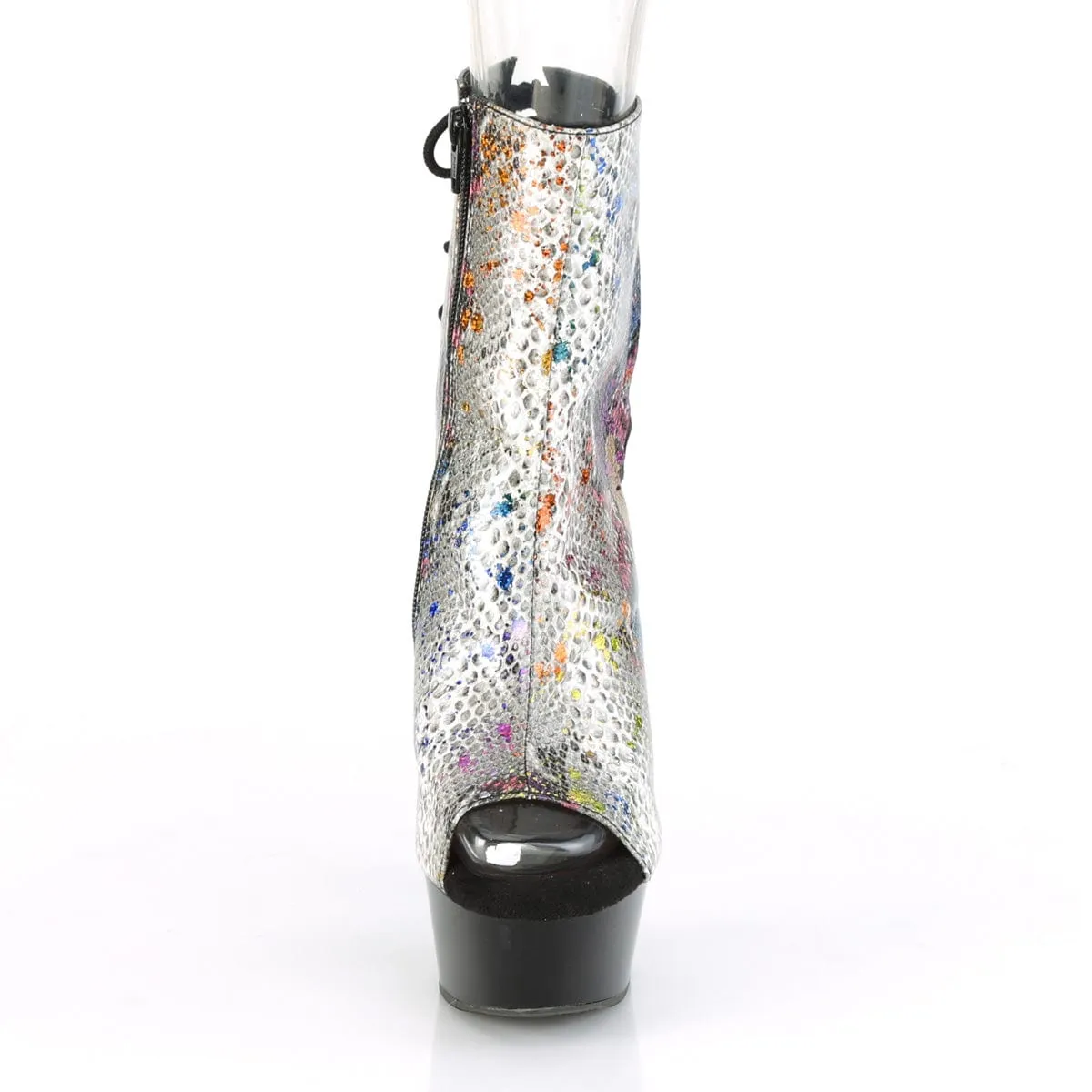 DELIGHT-1018SP Multi-Color Snake Print/Black