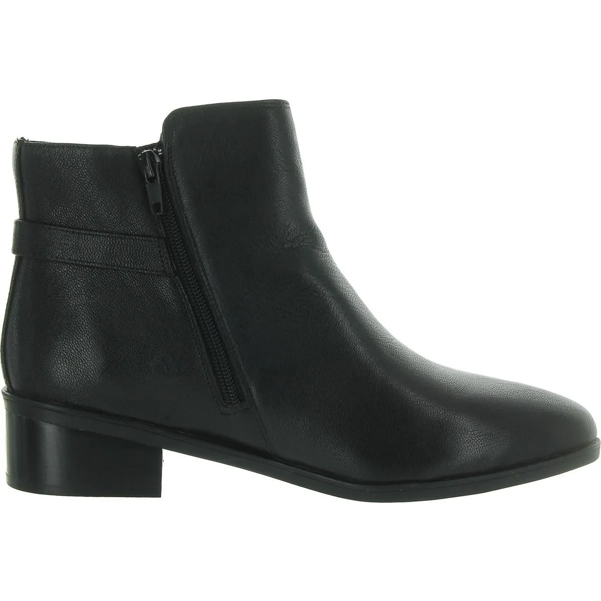 Dora Womens Leather Embellished Ankle Boots