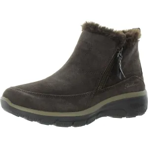 Easy Going-Cool Zip Womens Zipper Suede Winter & Snow Boots