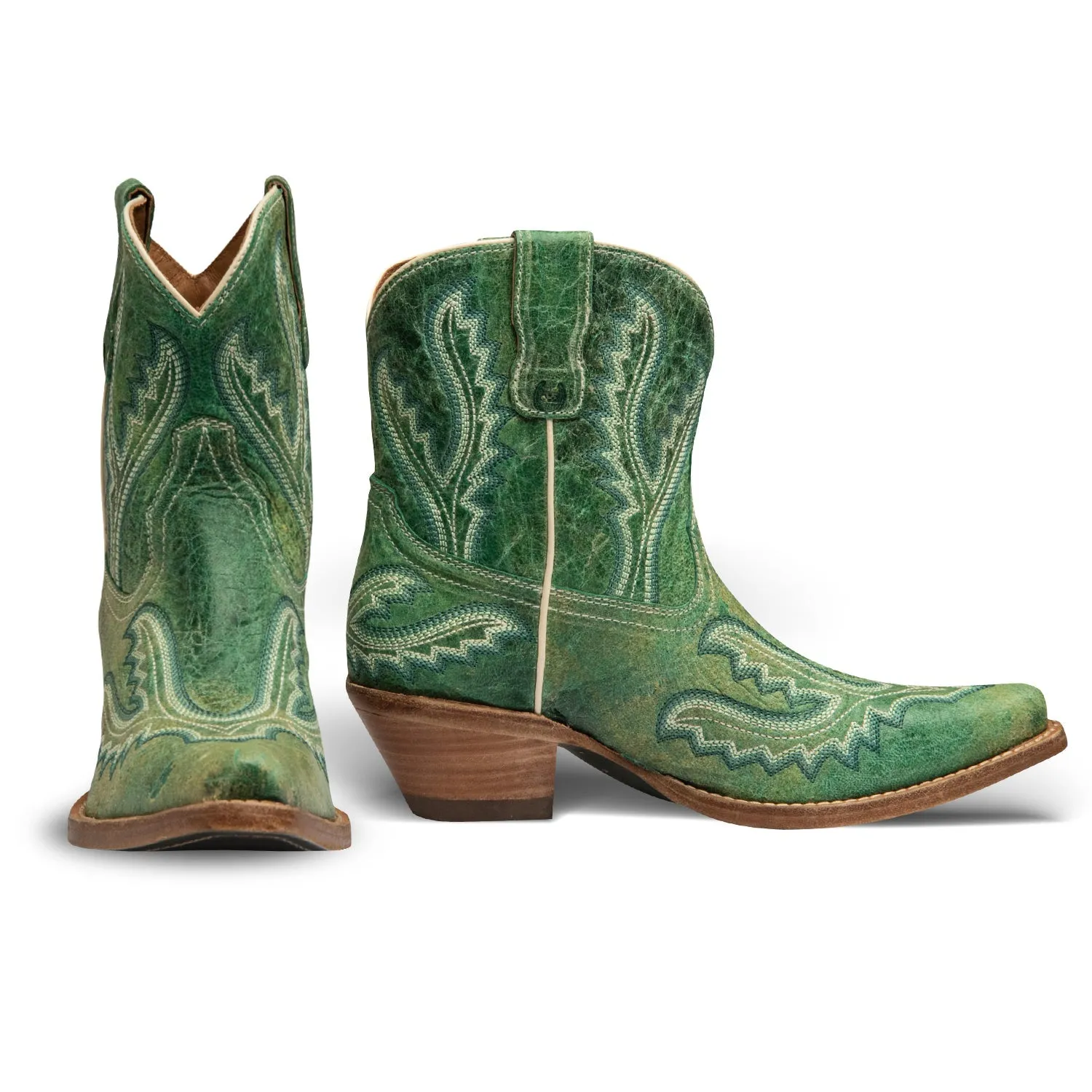Eleanor Leather Cowgirl Boots - Stylish & Comfortable By Buck & Brana ele