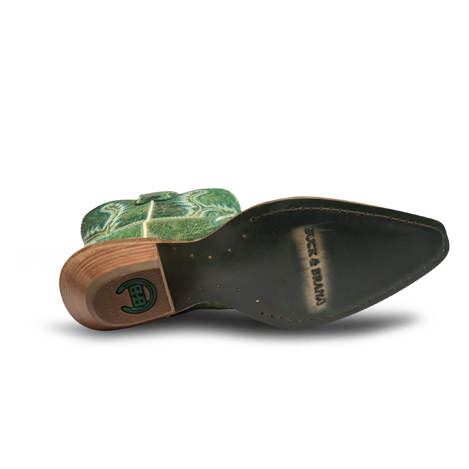 Eleanor Leather Cowgirl Boots - Stylish & Comfortable By Buck & Brana ele