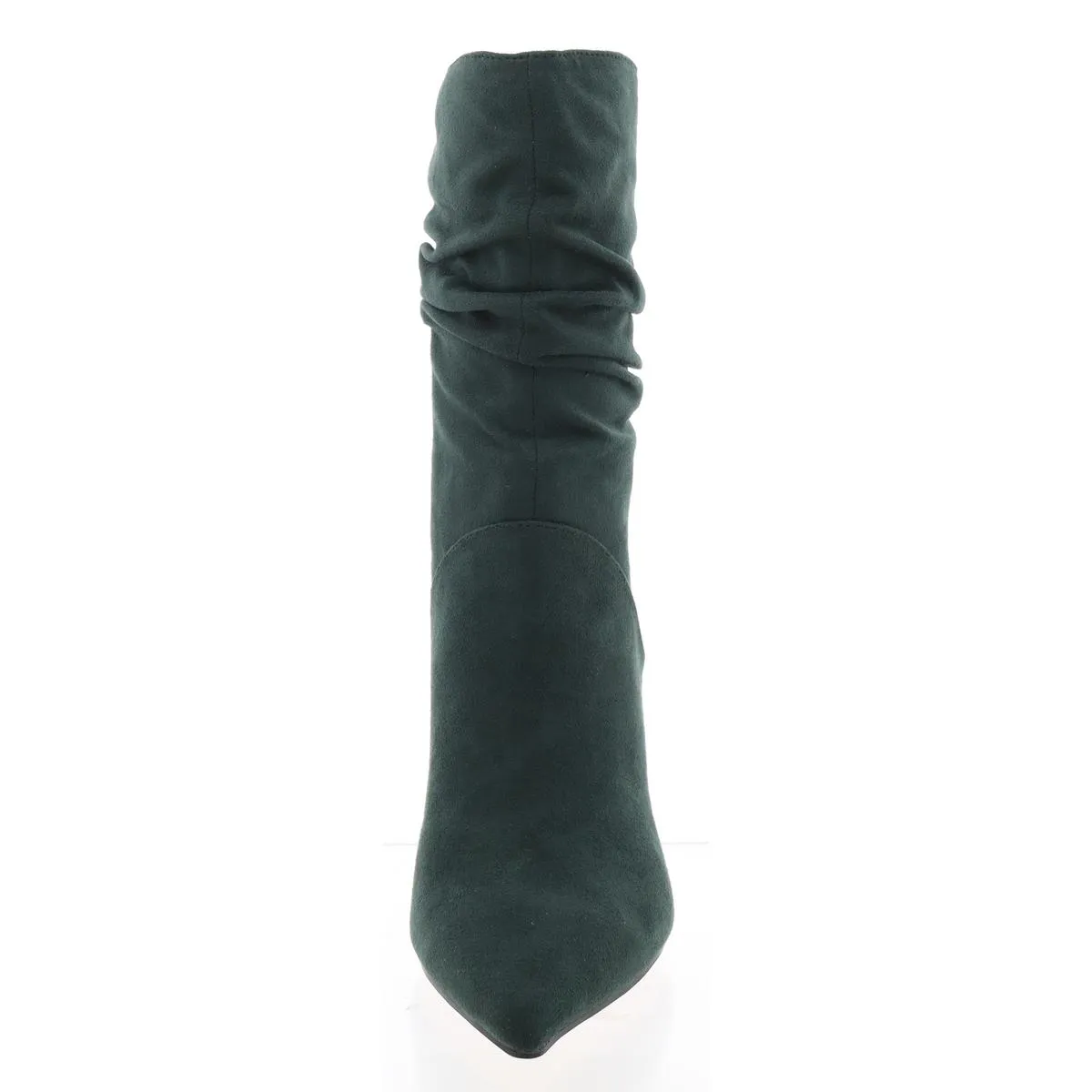 Elisti Womens Pull On Stiletto Mid-Calf Boots