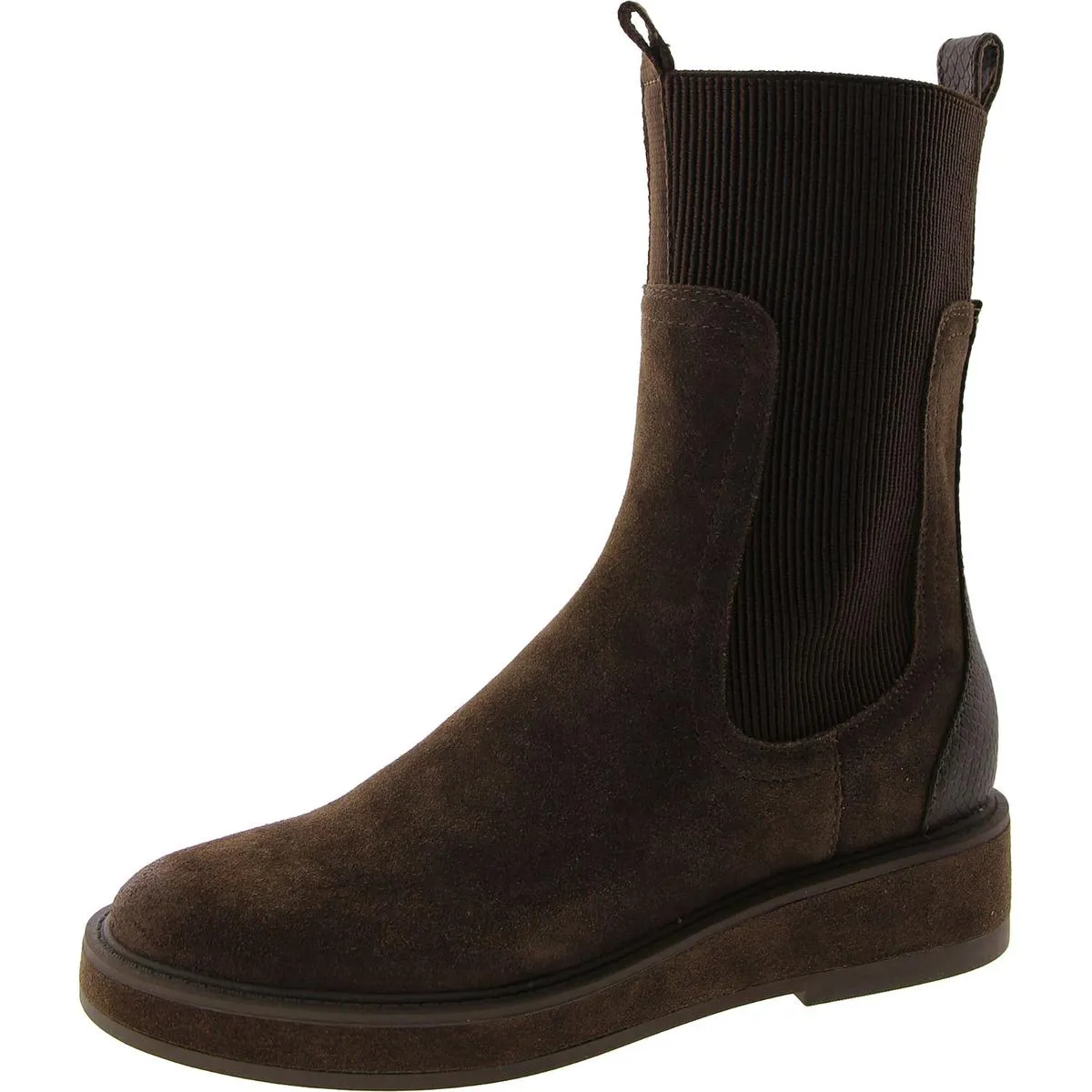 Elyse H20 Womens Suee Suede Mid-Calf Boots