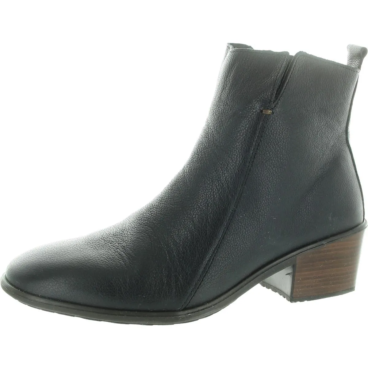 Ethic Womens Zipper Suede Ankle Boots