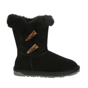 EverAu Australia Women Stork Horn Toggle button Short Boots