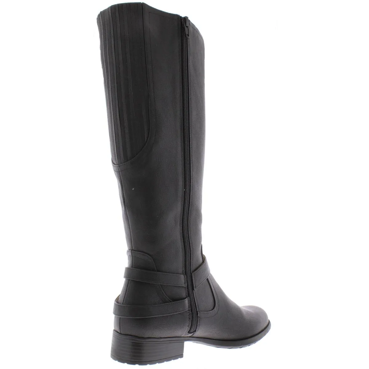 Felicity Womens Faux Leather Knee-High Boots