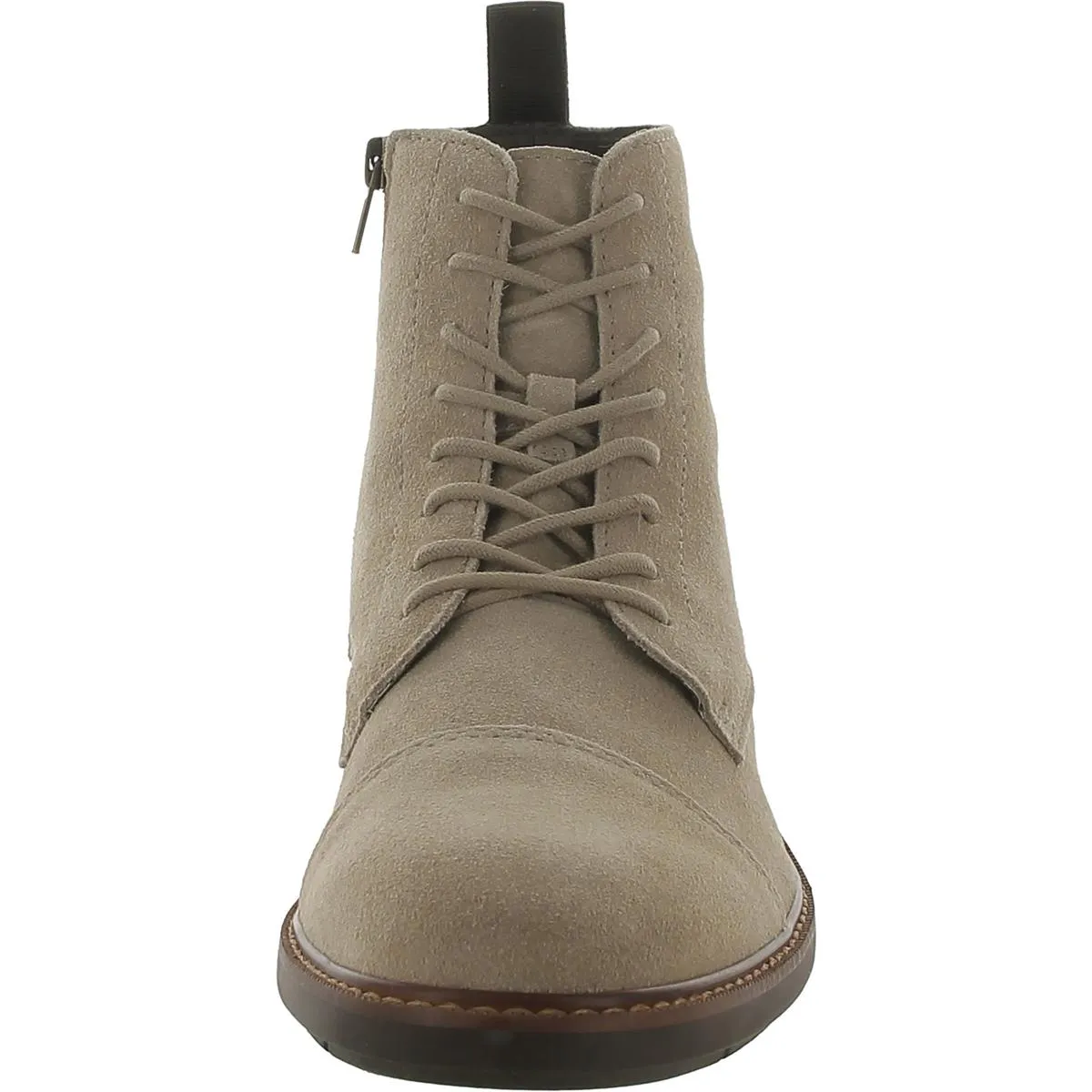 ferko Mens Suede Combat & Lace-Up Boots