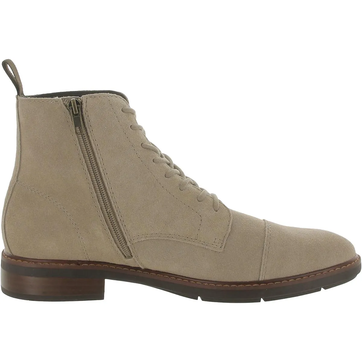 ferko Mens Suede Combat & Lace-Up Boots
