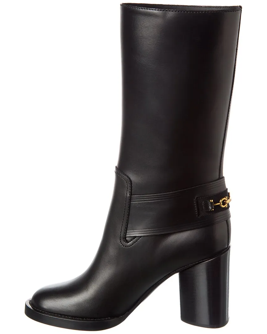 Ferragamo Alan 85 Leather Boot