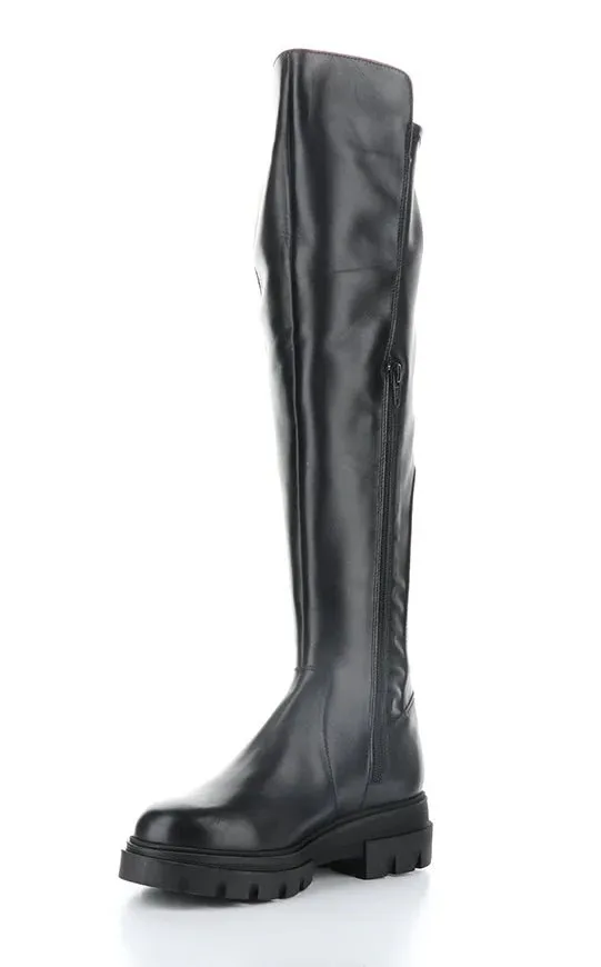 Fifth Black Over The Knee WATERPROOF Boot