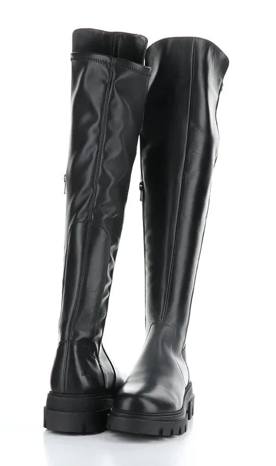 Fifth Black Over The Knee WATERPROOF Boot