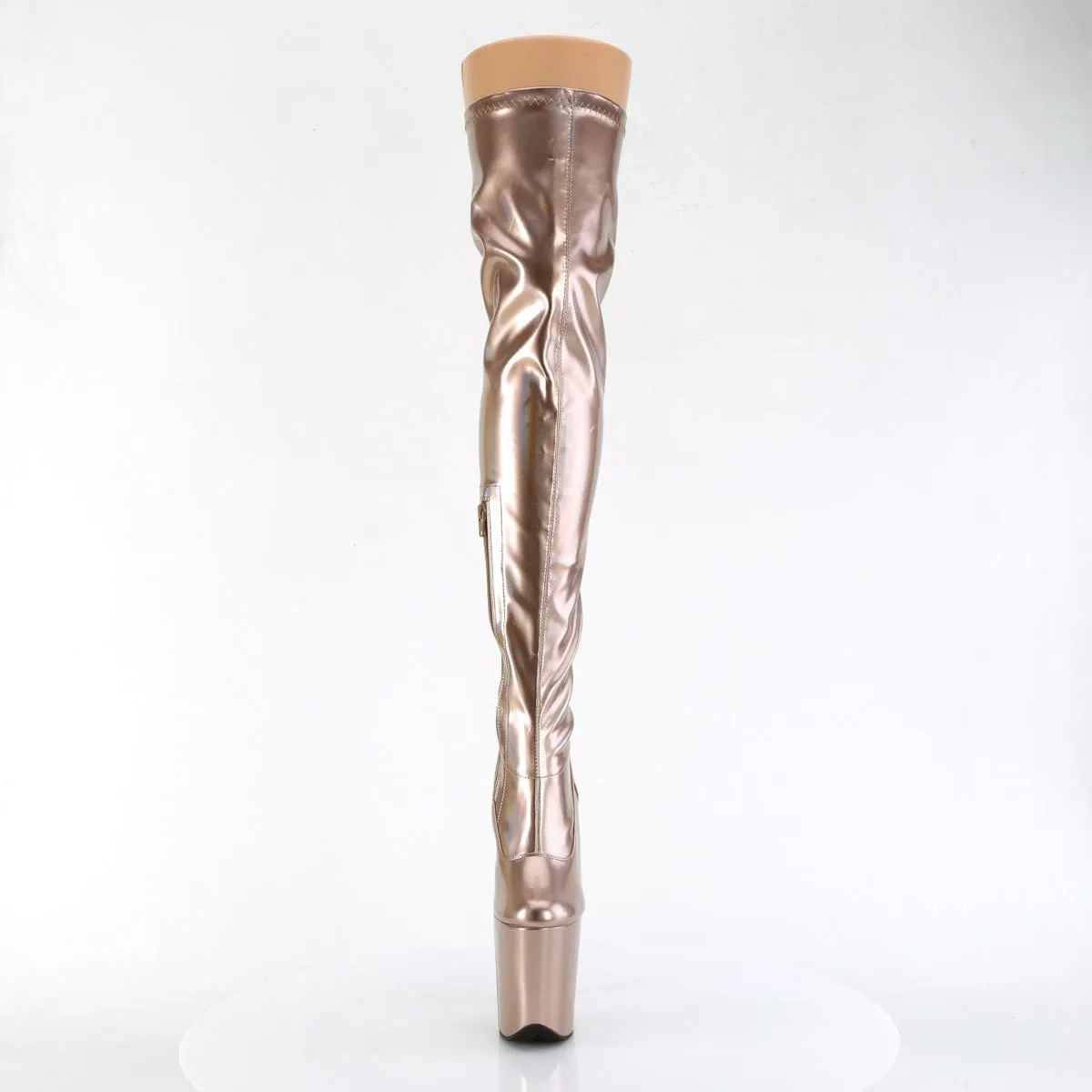 FLAMINGO-3000HWR Rose Gold Stretch Hologram/Rose Gold Hologram