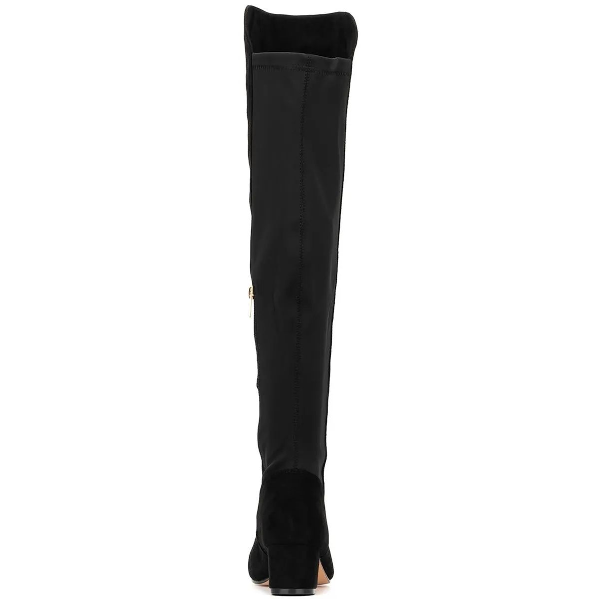 Florence Womens Faux Suede Zipper Over-The-Knee Boots